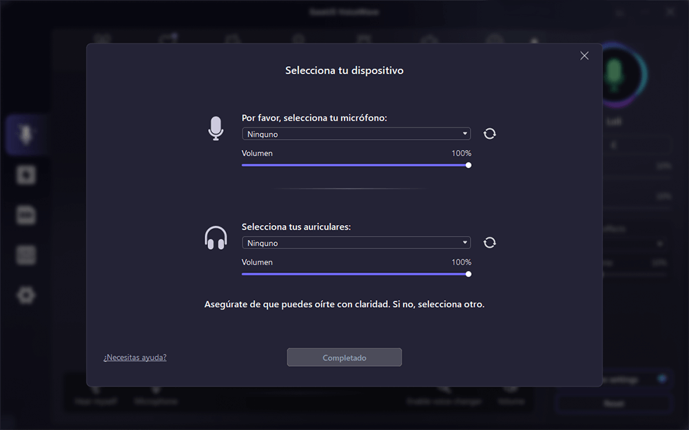 personaliza el micrófono