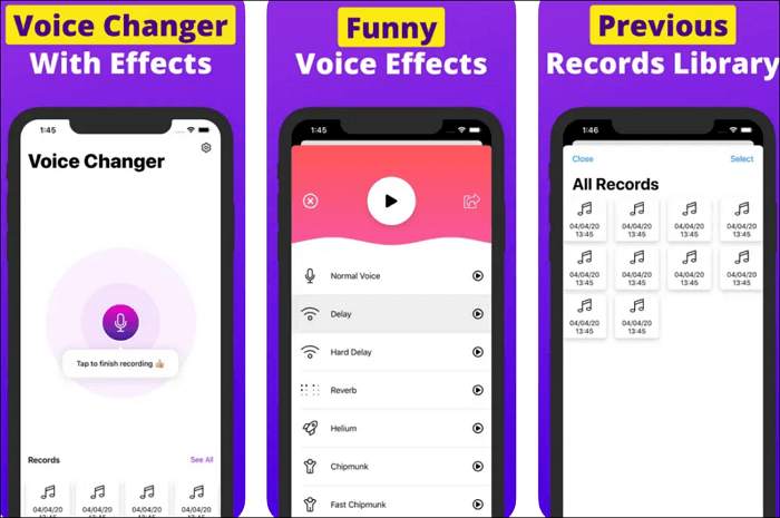 Editor del Cambiador de Voz Chipmunk