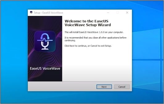 將 easeus voicewave 安裝到您的電腦上