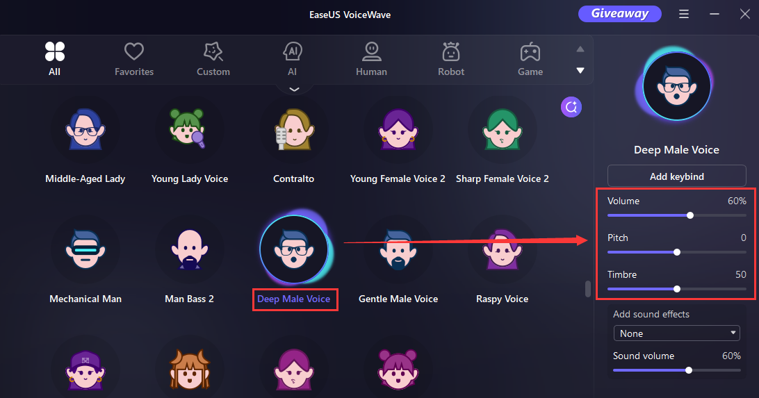 easeus voicewave deep voice