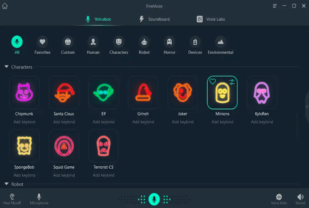 fineshare voice changer