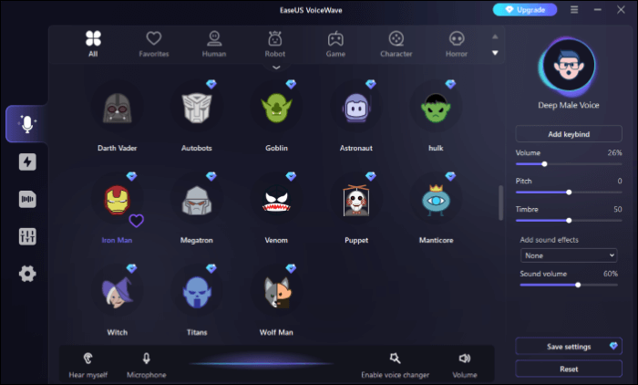 onda de voz de Easyus