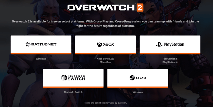 暴雪守望先鋒官方網站