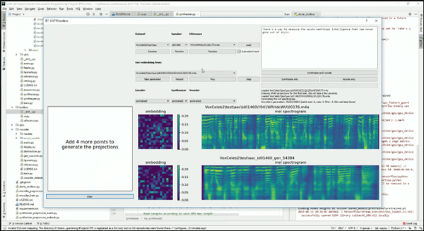 GitHub: Clonación de voz en tiempo real
