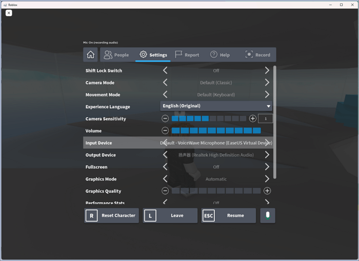 roblox select input device