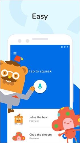 Squeak trocador de voz