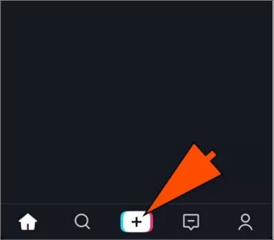 faça um novo vídeo no tiktok