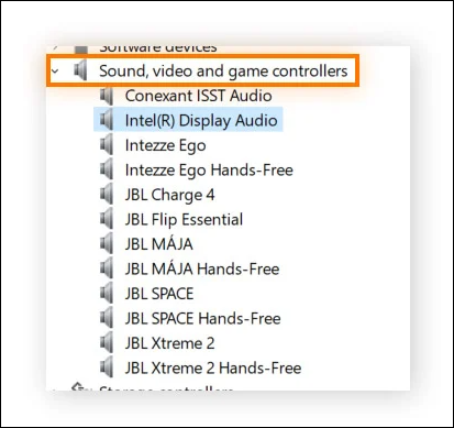 update audio drivers windows