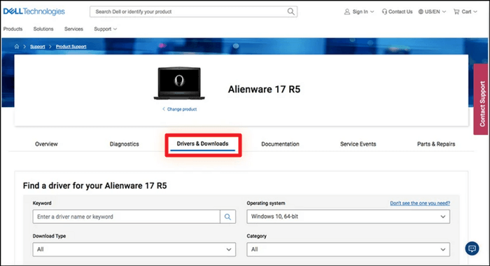 手動檢查更新音訊驅動程式
