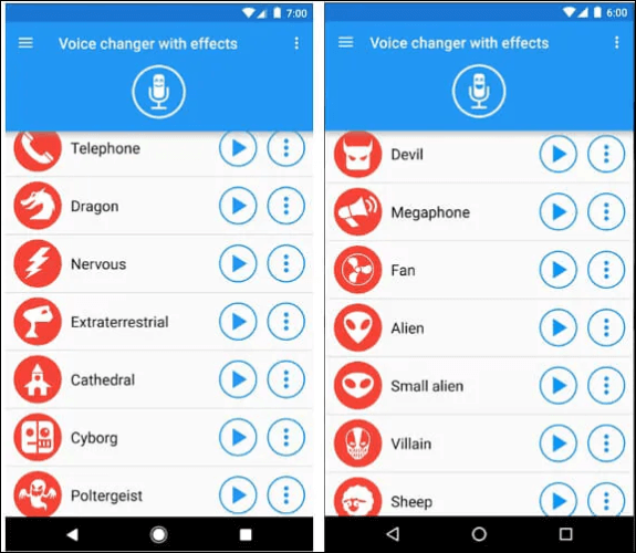 Voice Changer with Effects