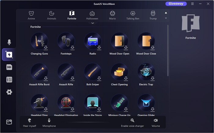 easeus fortnite soundboard