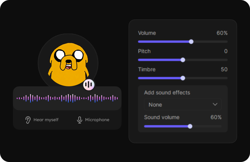 change your voice with ai