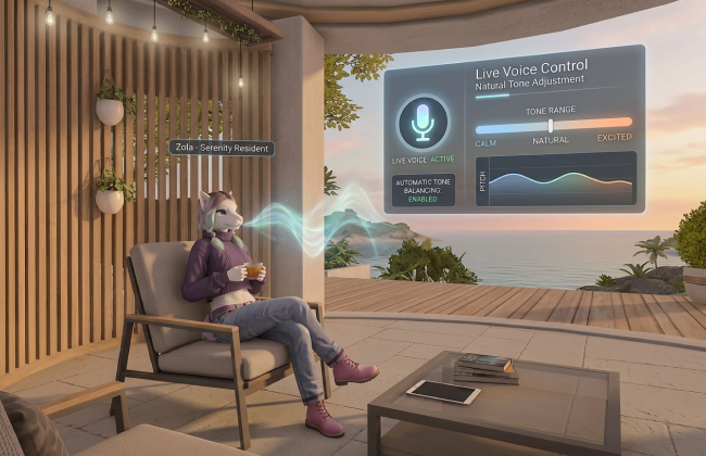 enhance voice use in sl living