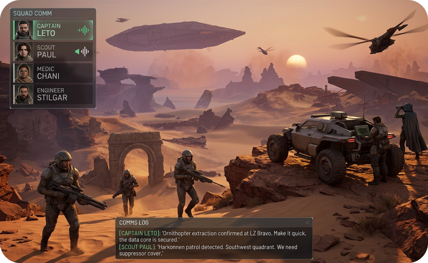 Tactical AI Voice