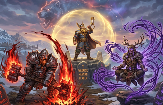 transform into a legend with viking roplay
