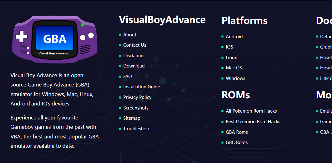 Visual Boy Advance (VBA-M)