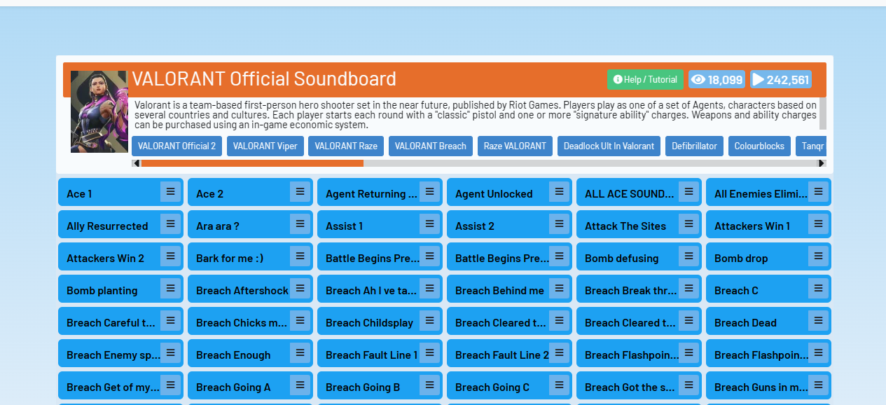 101soundboard
